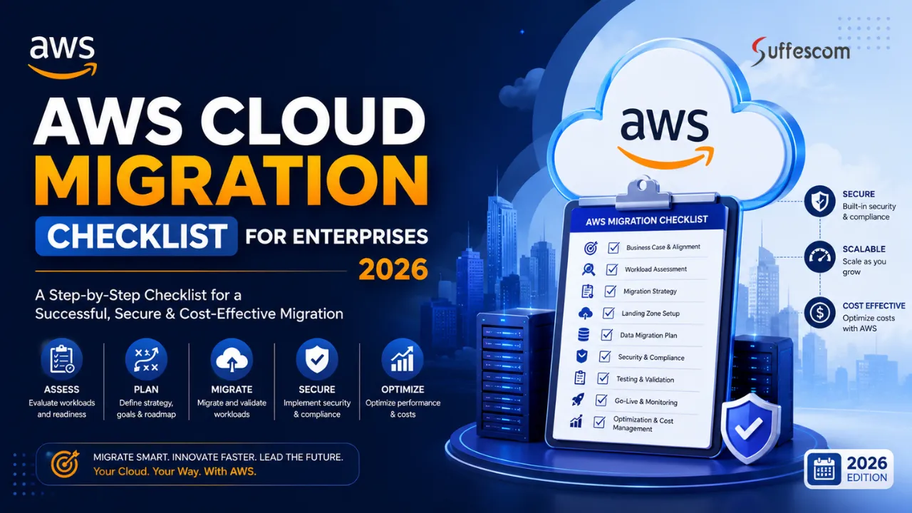 AWS Cloud Migration Checklist for Enterprises: Complete Guide for Successful Cloud Transformation