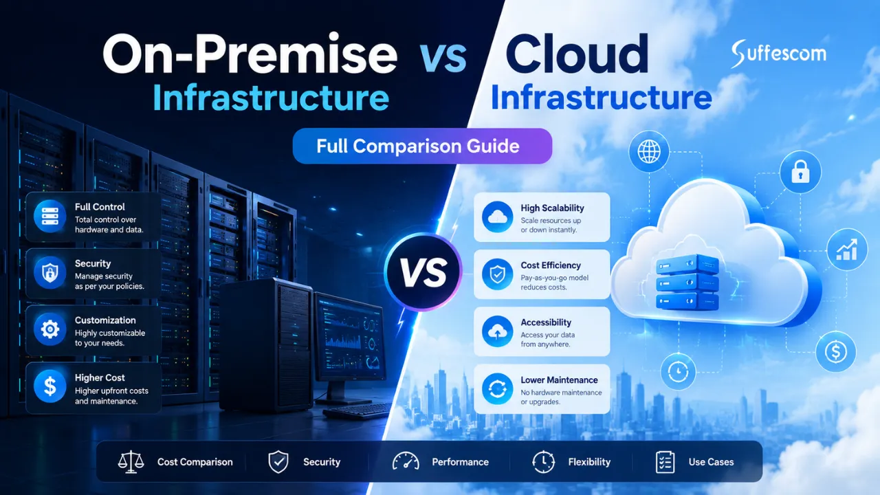 On-Premise vs Cloud Infrastructure: Full Comparison Guide