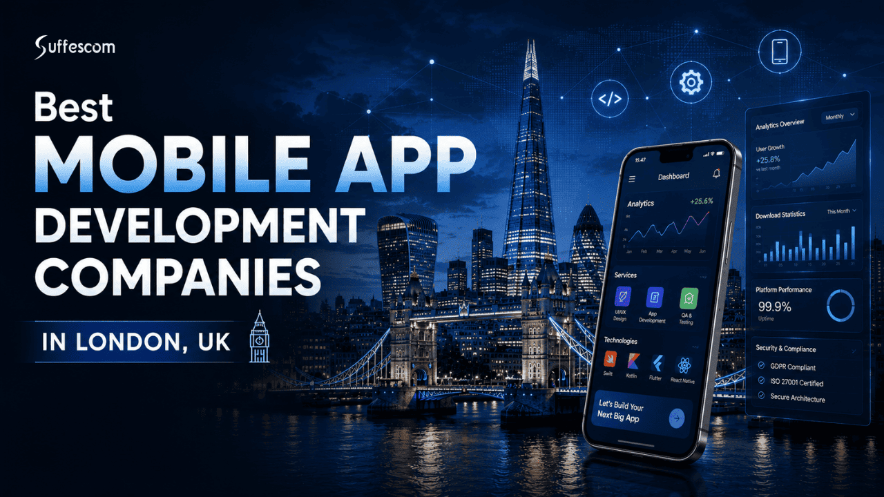 15 Best Mobile App Development Companies in London, UK (2026)