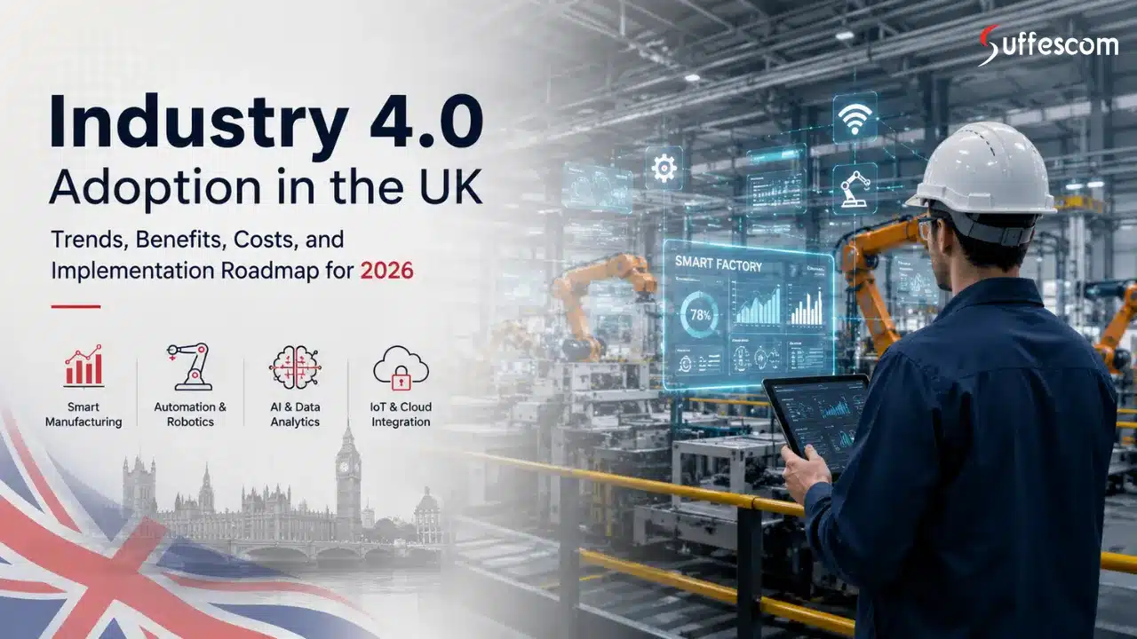 Industry 4.0 Adoption in the UK: Trends, Benefits, Costs, and Implementation Roadmap for 2026
